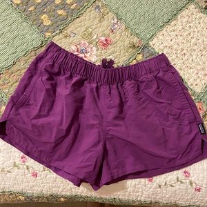 Purple Patagonia shorts